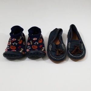 Zara Baby Moccasin Skidder Grip Shoe Bundle 4/4.5C